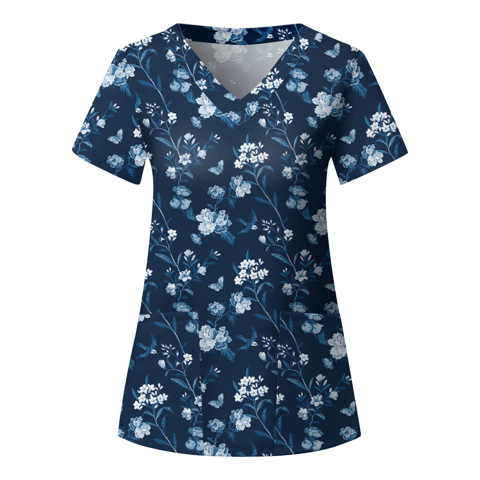 Рисунок 4 - Цветочные графические рабочие скрабы