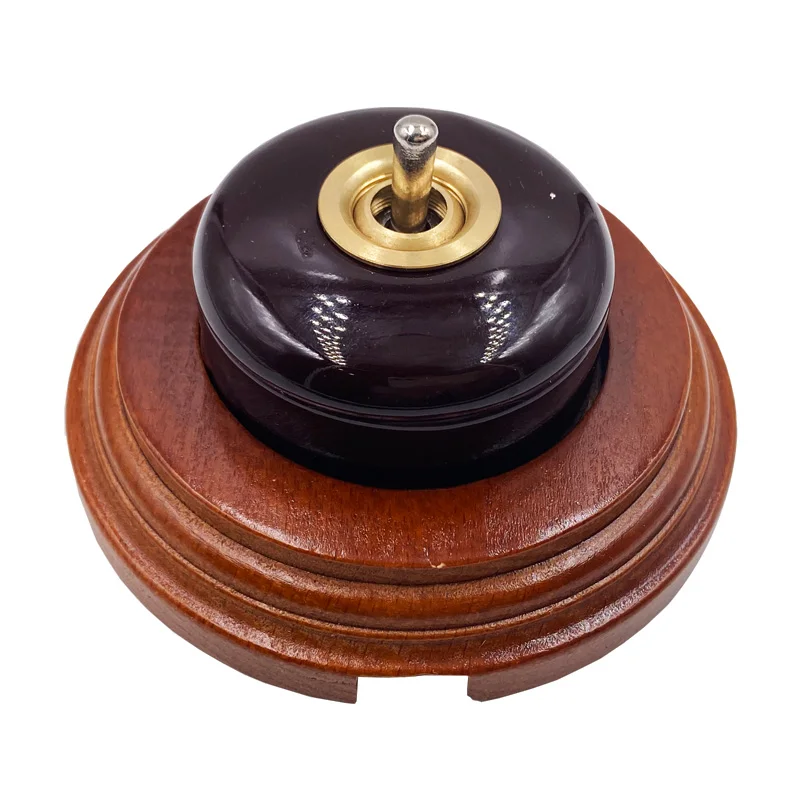 Высококачественный круглый керамический переключатель в стиле ретро