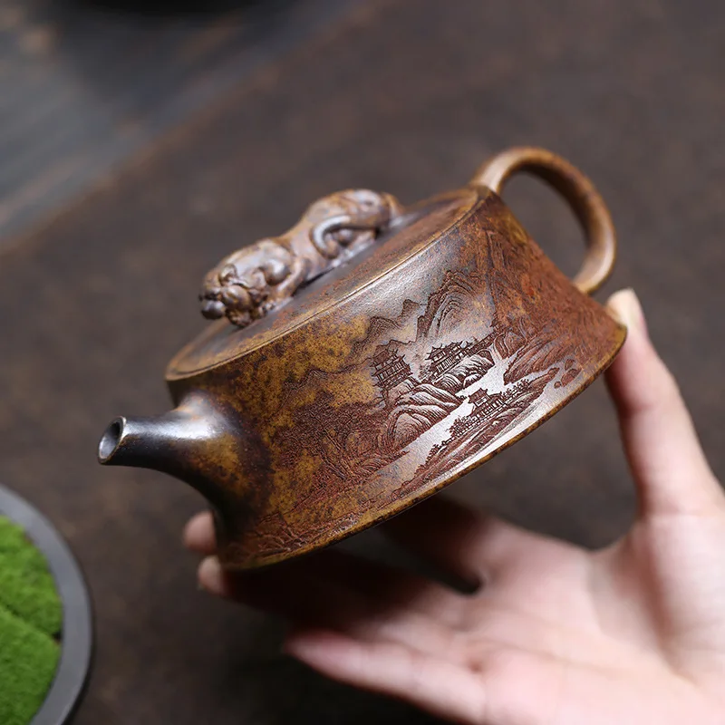 

BRTRINBSY TEA Ручной чайник из Исинской глины 220 мл