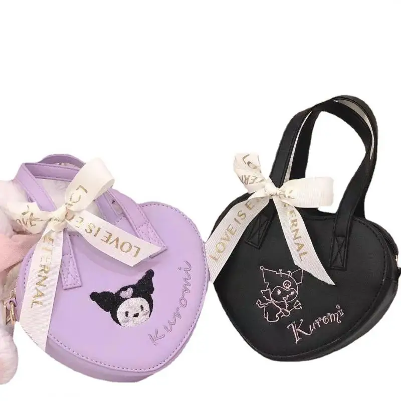 

Sanrios Kuromi Cinnamoroll My Melody Hellokittys Anime Cute Sweet Cartoon Soft Girl Wild Casual Love Handbag Jk Lolita Style