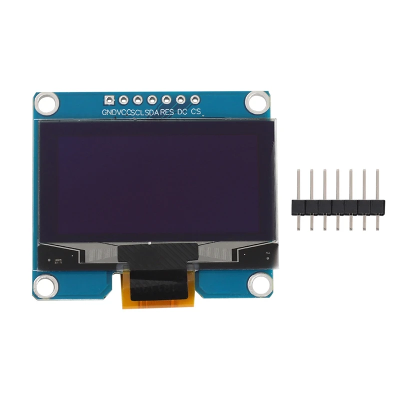 

7PIN IPS 1.54 Inch OLED LCD Display Module SPD0301 3.3-5V For Arduino AVR