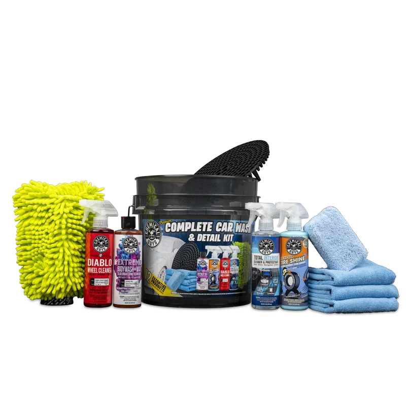 

Premium Complete Car Wash & Detail Kit (12 Items) car clean wash accessories car products Free Shipping car accessories