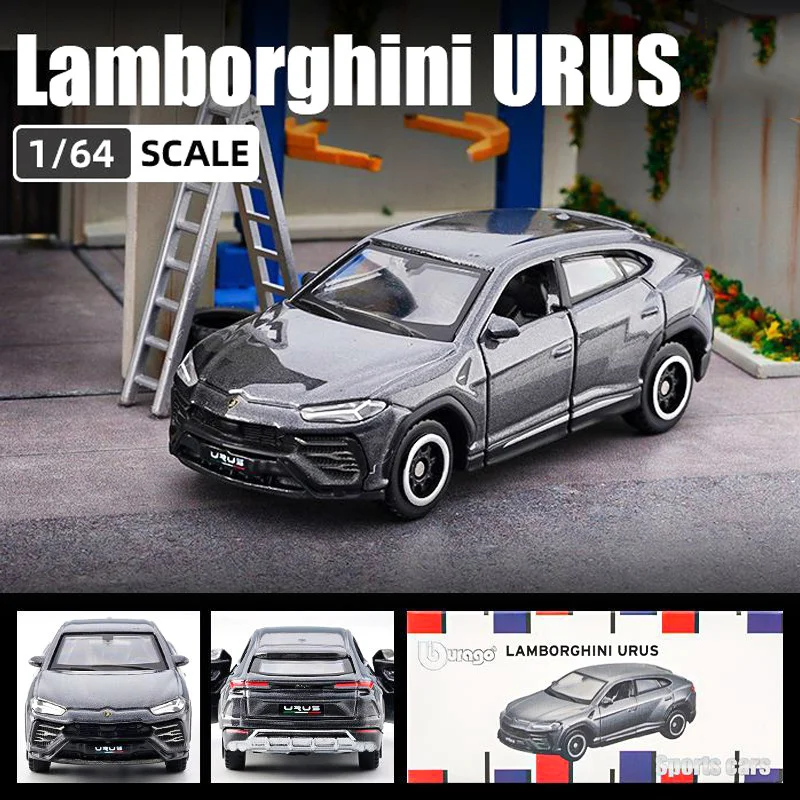 

Bburago 1:64 Scale Lamborghini URUS Miniature Alloy Car Model Diecast Vehicle Replica Collection Toy For Boy Gifts