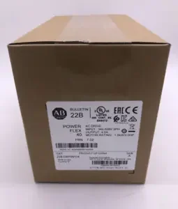 

Новый Герметичный привод переменного тока Allen-Bradley 22B-D4P0N104 PowerFlex 1,5 кВт 2 HP