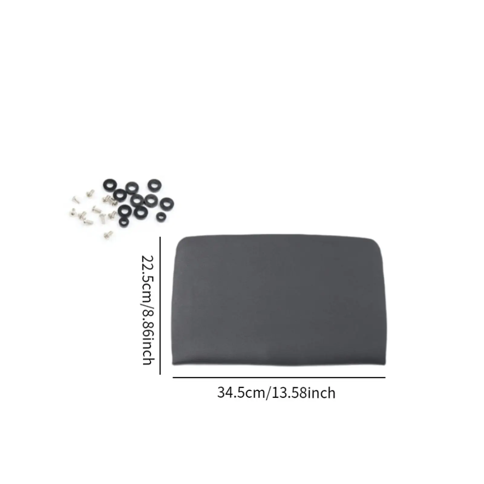 Передняя панель кармана на спинку сиденья заменяет запасную часть легко