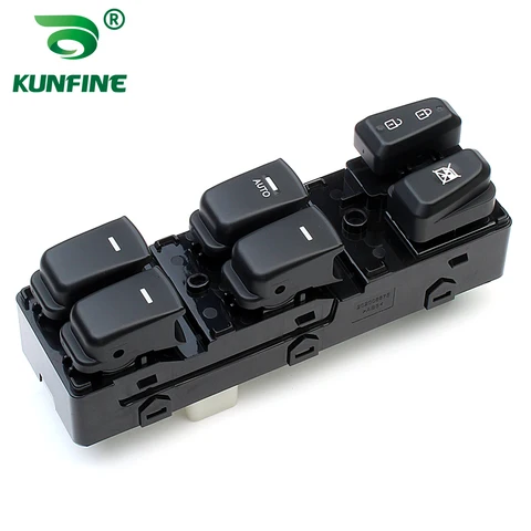 Консоль главного переключателя стеклоподъемника водителя для HYUNDAI SONTAT 08 OEM NO. 93570-3S000RY черный