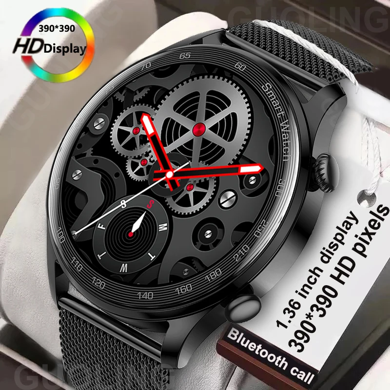 

New Men Smart Watch Women Full Touch Bluetooth Call New Sports Smartwatch Custom Dial Waterproof Heart Rate For Xiaomi Huawei