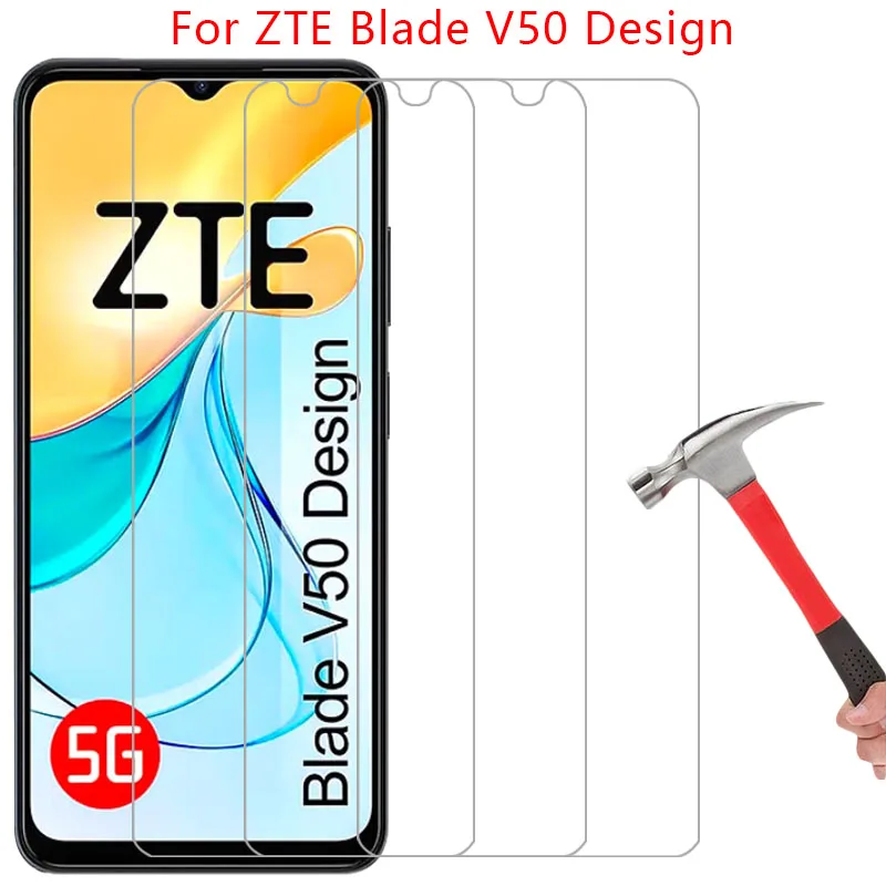 Защитная пленка для экрана zte blade v50 закаленное стекло bladev50 В 50 в 9h
