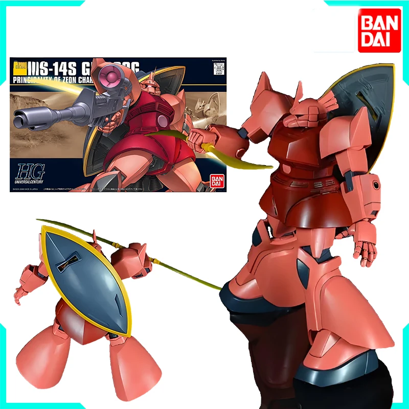 BANDAI ORIGINALHGUC h70 MS-14S GELGOOGAnime Фигурки Игрушки для