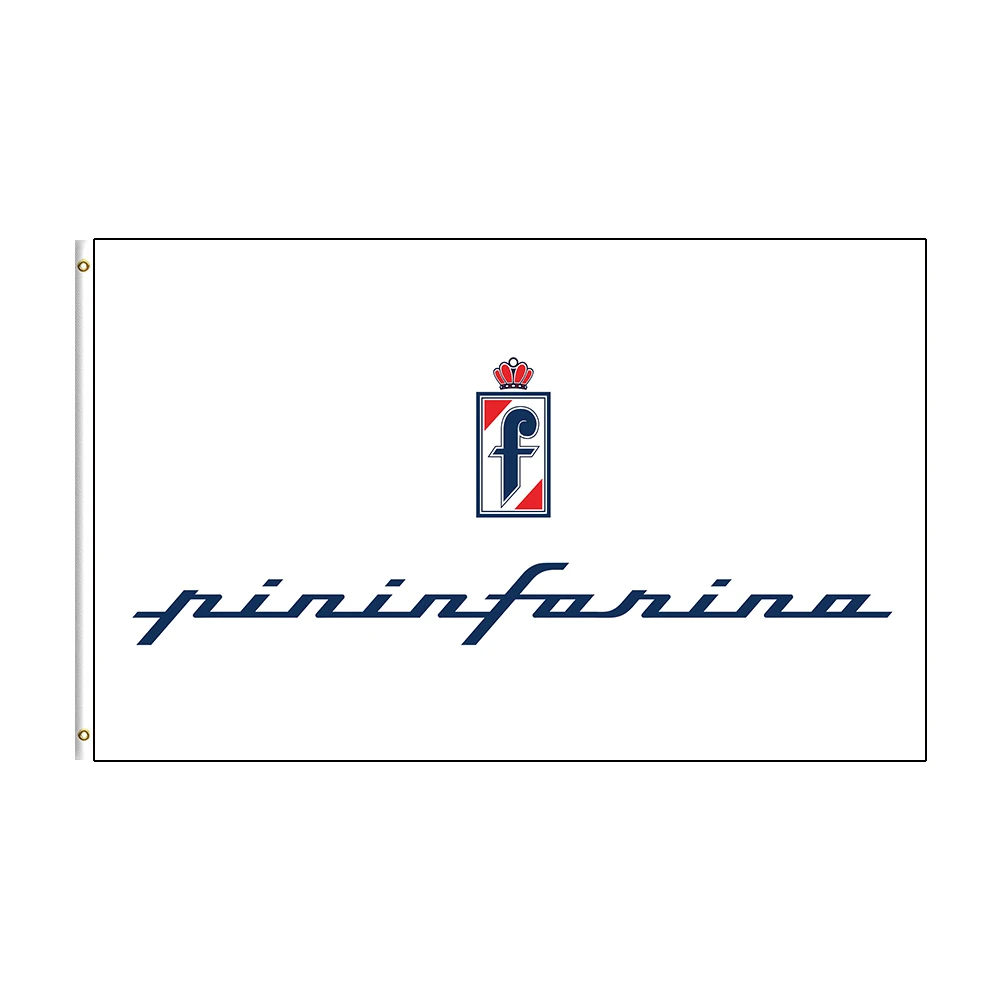

90x150cm Pininfarinas Flag Polyester Printed Racing Car For Decoration