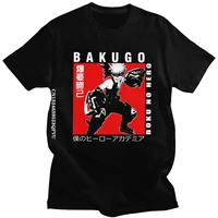 funny bakugo katsuki t shirt men o neck women men boku no hero academia kawaii tshirt cotton anime tee shirt manga tops harajuku