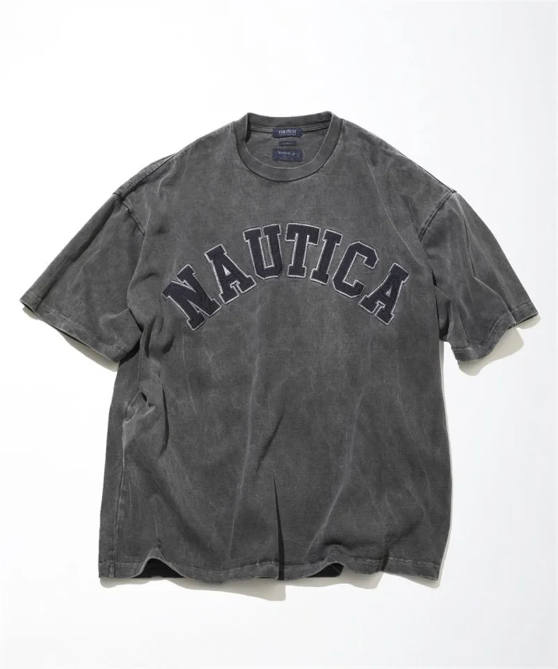 

Футболка с коротким рукавом и надписью NAUTICA 22SS