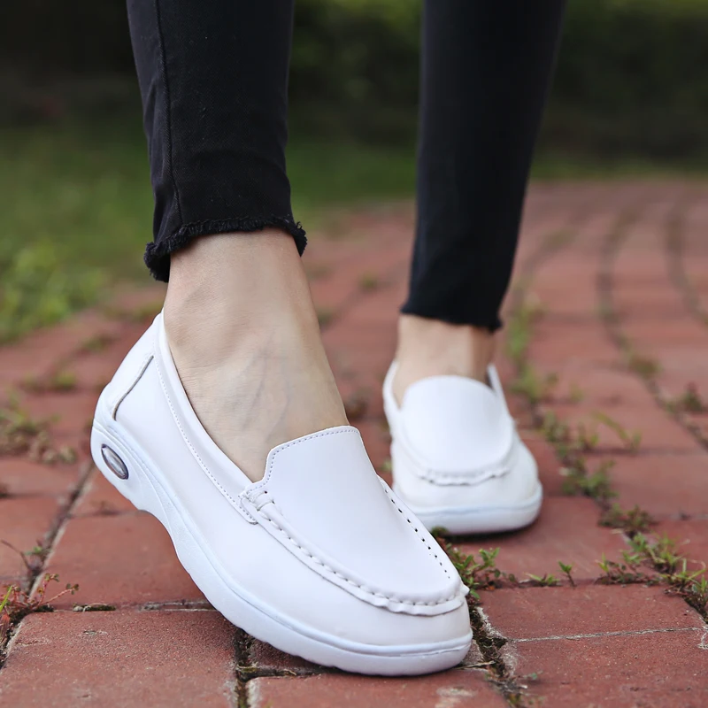Women Shoes Fashion Spring Casual Sport Shoes New Comfort White Vulcanized Platform Oxford Shoes Women's Loafers Zapatos Mujer