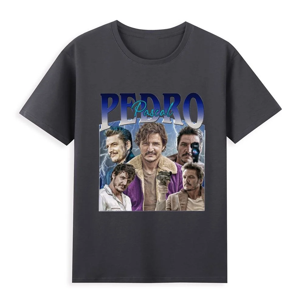 

Pedro Pascal tshirt men graphic t-shirts boy y2k manga streetwear clothing