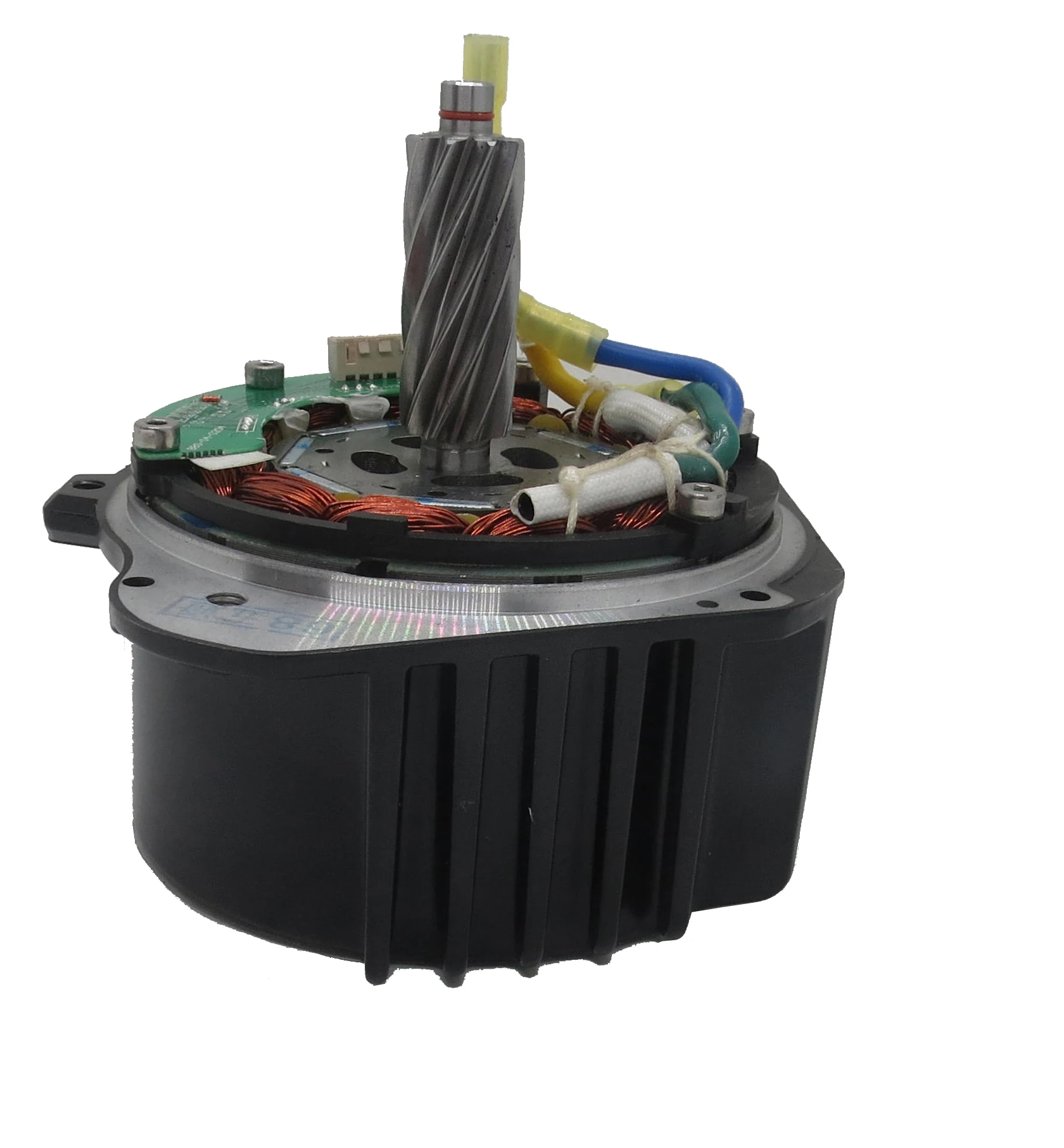 

Stator and rotor for mid drive motor kit