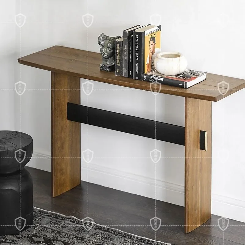 Консоль столы Zhonggu коридор боковой вид дом вход шкаф из массива дерева