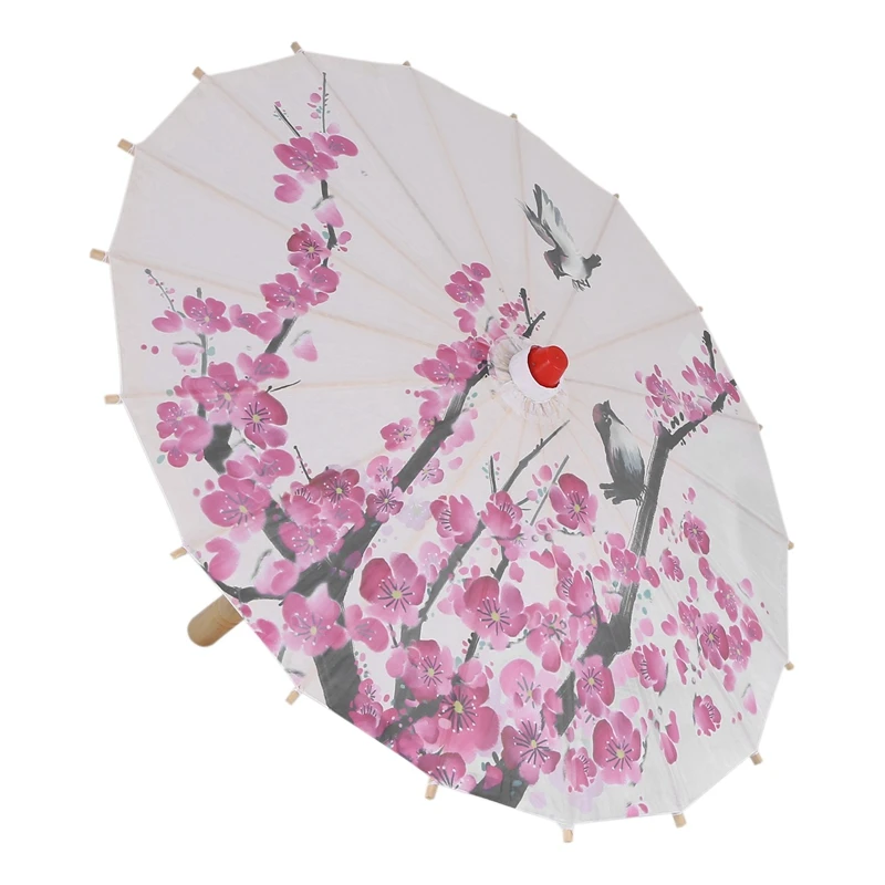 

A50I Art Umbrella Chinese Silk Cloth Umbrella Classical Style Decorative Umbrella Oil Paper Painted Parasol Umbrella