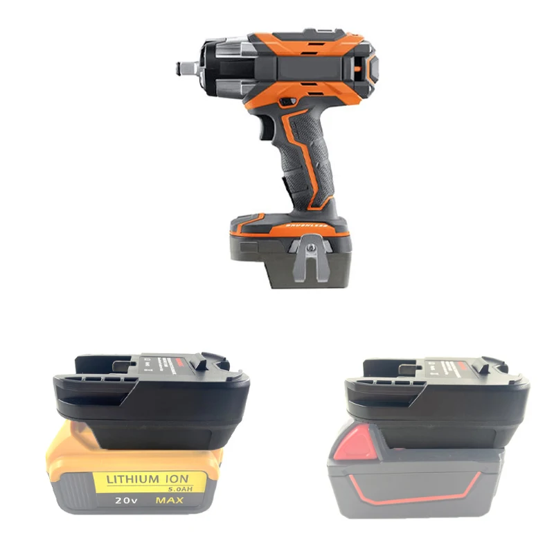 For Milwaukee For Dewalt Battery Adapter Converter 18V 20V Lithium Battery Convert To for Ridgid 18V Tool Electric Power Drill