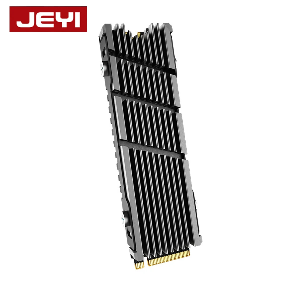 

JEYI Cooling M.2 Heatsink NVME Heatsink Aluminum Alloy Radiator Multi-air Duct Base for PS5/M.2 NGFF 2280 NVME Solid State Drive