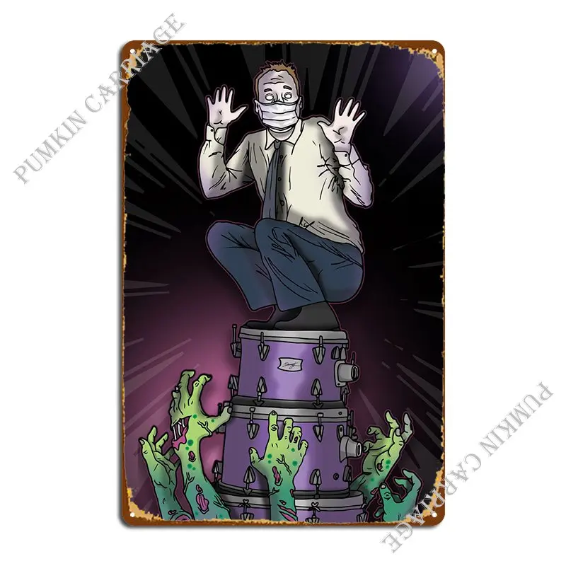 

Музыка сохраняет металлический знак ржавый клуб гараж классический жестяной знак постер