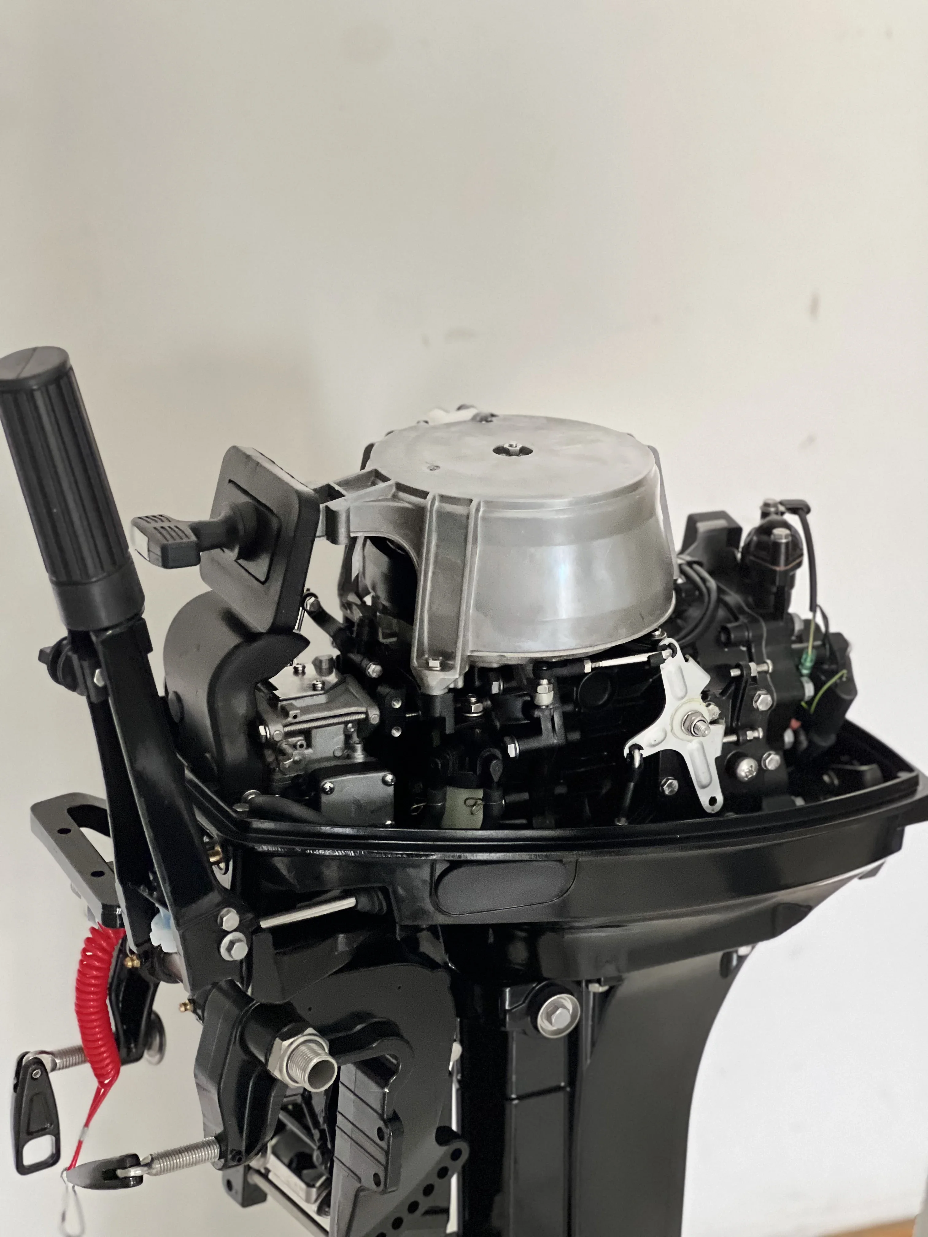 AIQIDI управление с ручным запуском 2-х тактный двигатель 18HP Судостроительный T18N