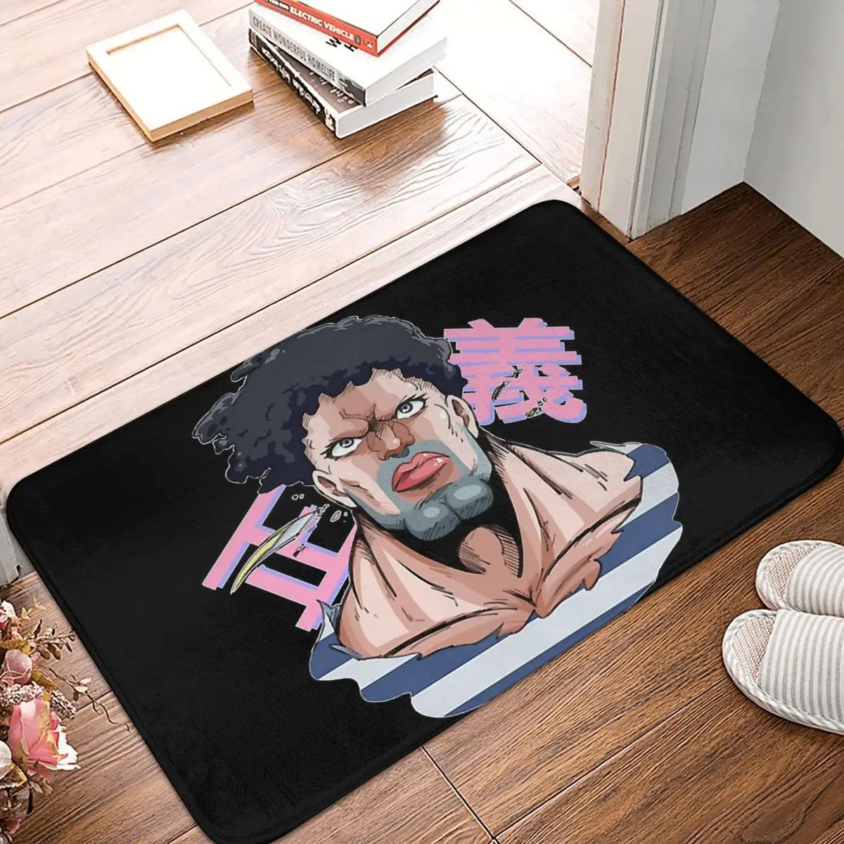 

One-Punch Man Nosuke Murata Anti-Slip Doormat Bath Mat Pri Hallway Carpet Entrance Door Rug Home Decorative