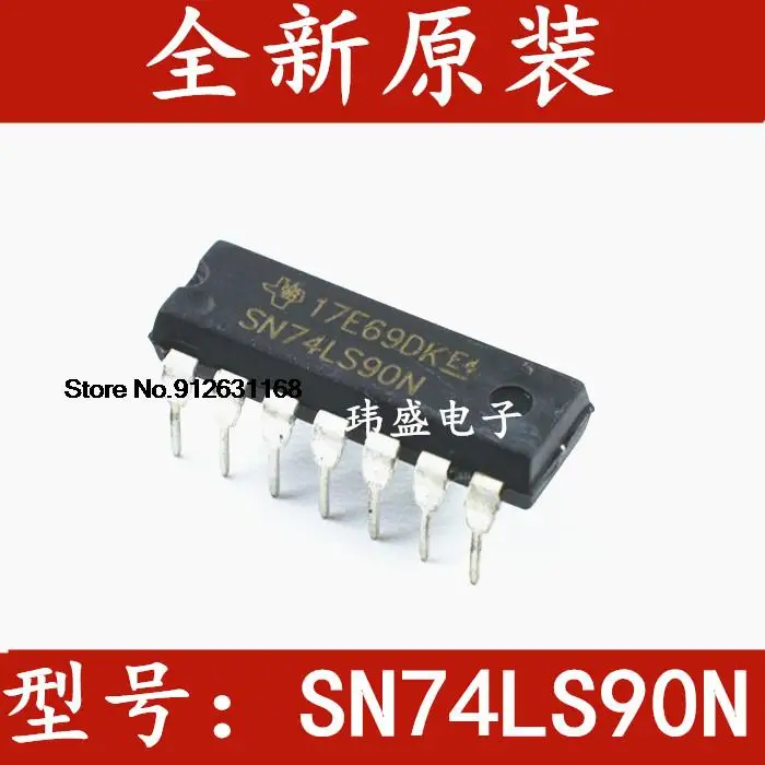 

20 шт./лот SN74LS90N HD74LS90P DIP-14