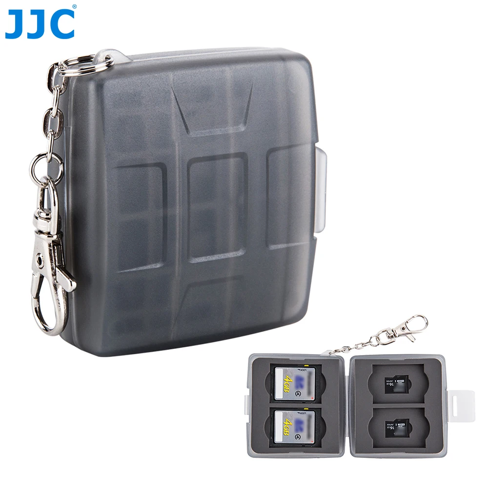 

JJC 8 слотов, с картой памяти, для 4 SD/SDHC/SDXC и 4 Micro SD/ TF карт