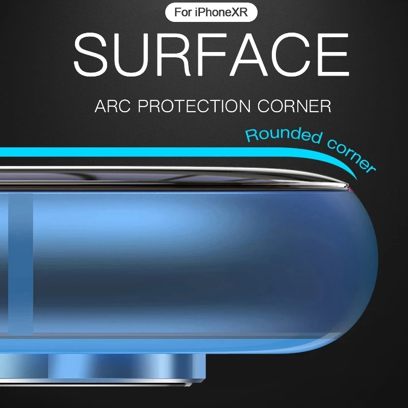 4 pezzi di vetro temperato per IPhone 11 14 X XR XS MAX 7 8 Plus proteggi schermo per IPhone 13 Pro Max 12 Mini SE 9D Full Cover