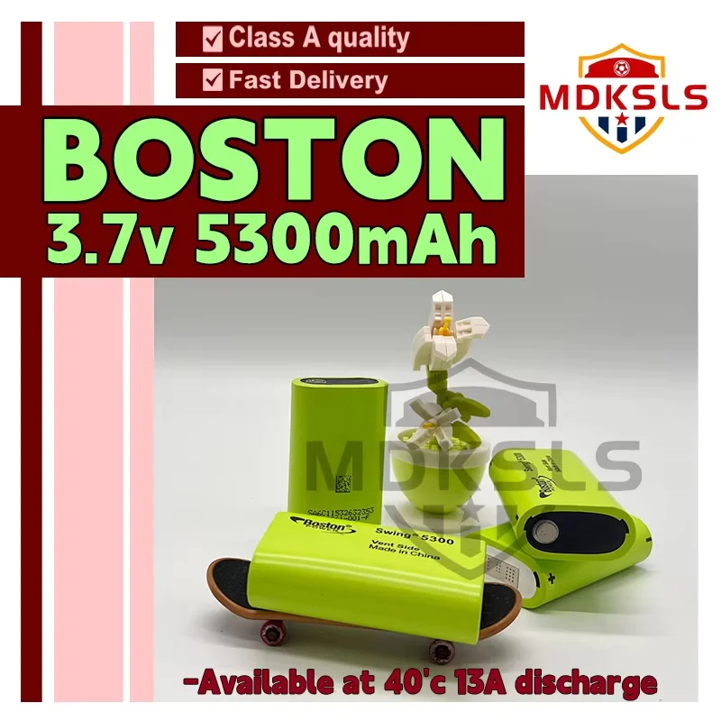 Фото Литиевая батарея BOSTON POWER SWING 3.7V 5300mAh, 2026 год, для низких температур, 13А разряд, Swing 5300 №1