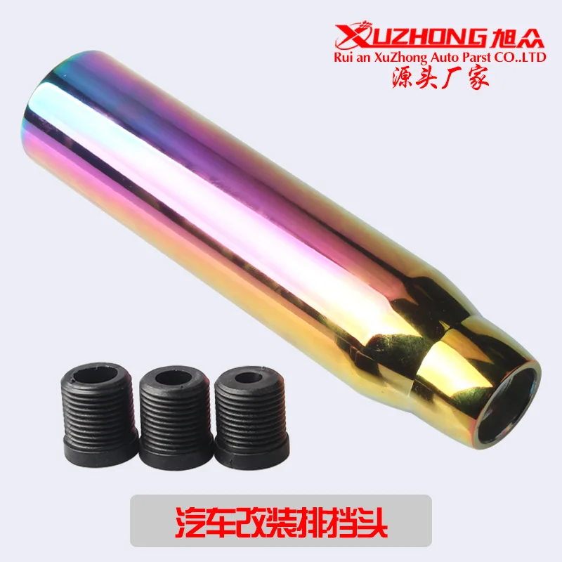

Car Modification Gear Head Extended Gear Shift Head Colorful Gear Head Metal Gear Universal Gear Head