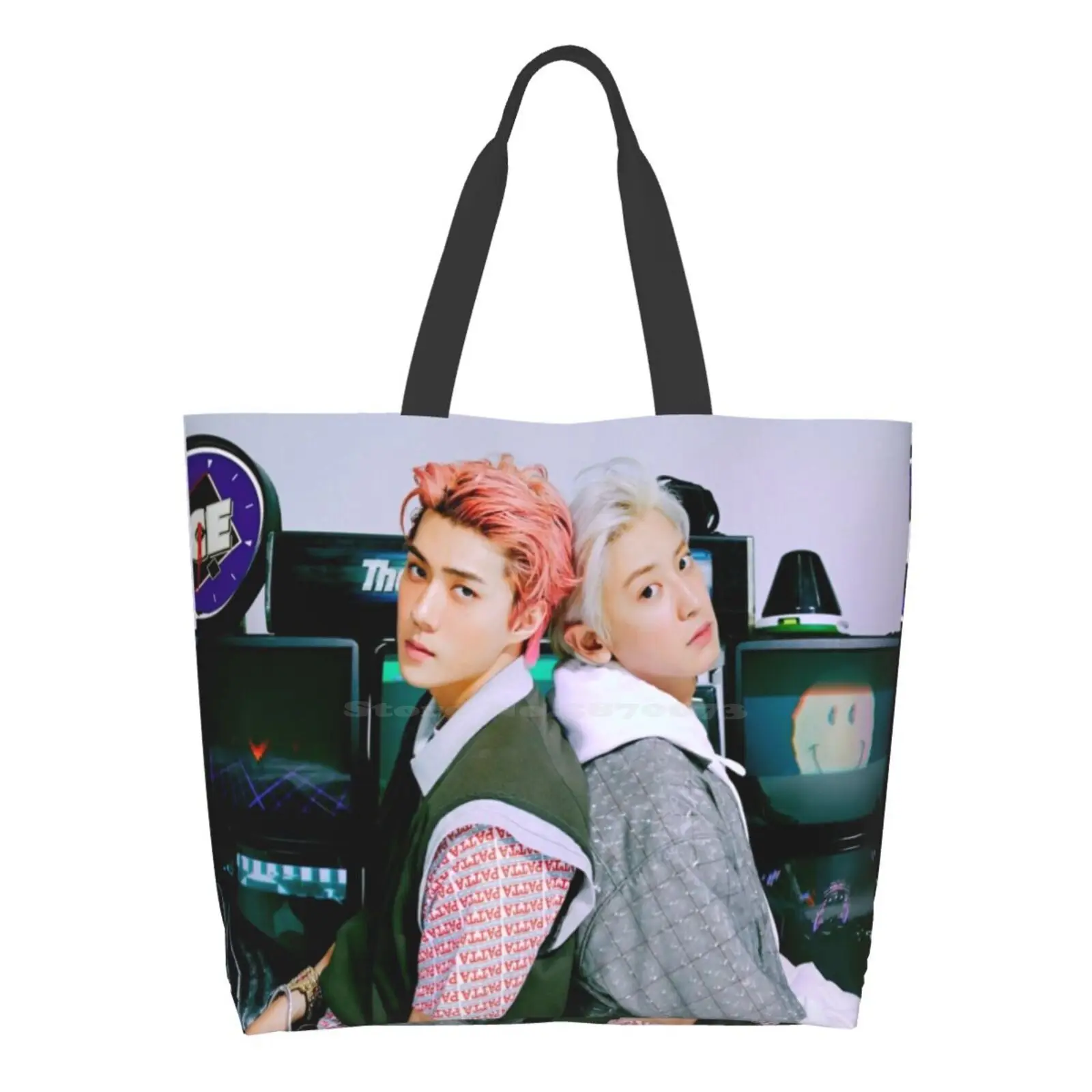 

Exo Sc 1 Billion Views Reusable Household Tote Bags Storage Bags Exo Sc Sehun 1 Billion Views 1 Billion Views Sehun 1 Billion