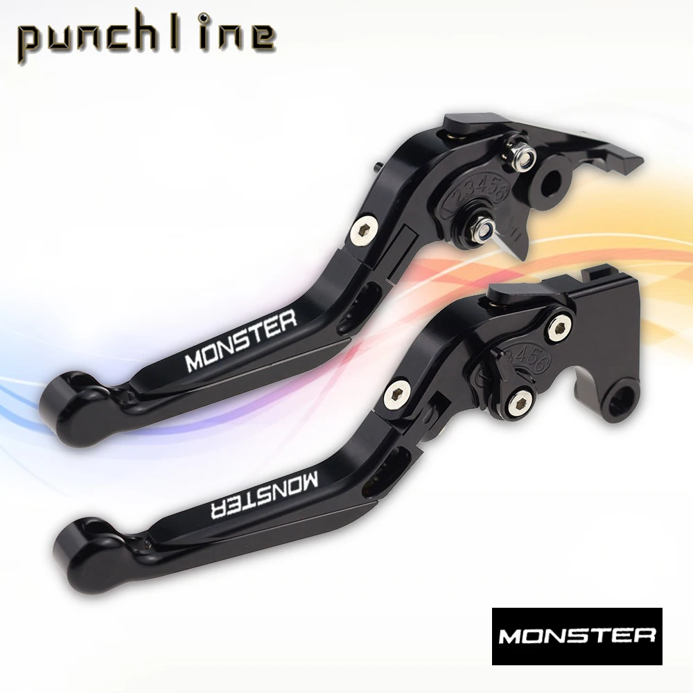 

Fit For MONSTER 1200/S/R 14-22 M1100/S/EVO MONSTER 09-13 Motorcycle Folding Extendable Brake Clutch Levers Adjustable Handle Set