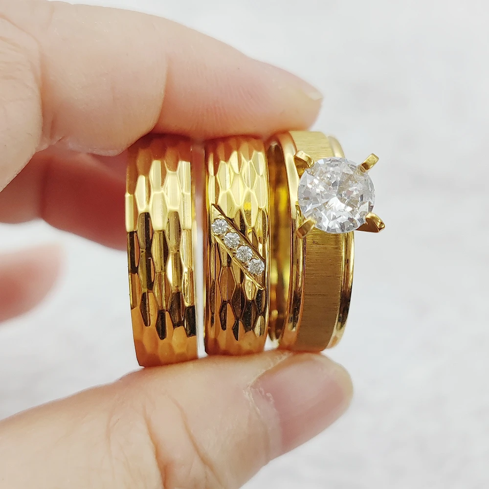 Ювелирные изделия высокого качества дизайнерские молотковые золотые для