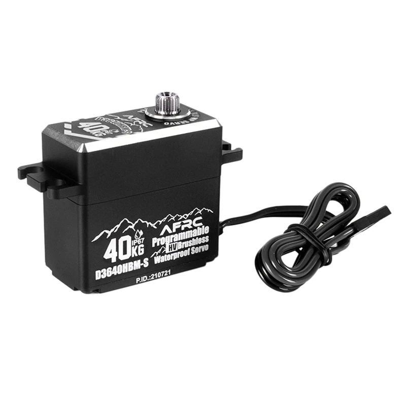 

AFRC D3640HBM-S 40KG High Torque Waterproof Programmable Smart Servo Climbing Car / Ship Digital Servo For Rc Boat/Rc Car