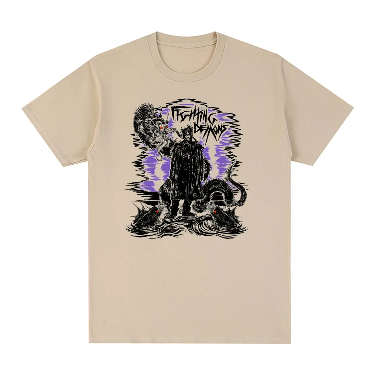 

Футболка мужская винтажная хлопковая в стиле «хип-хоп»