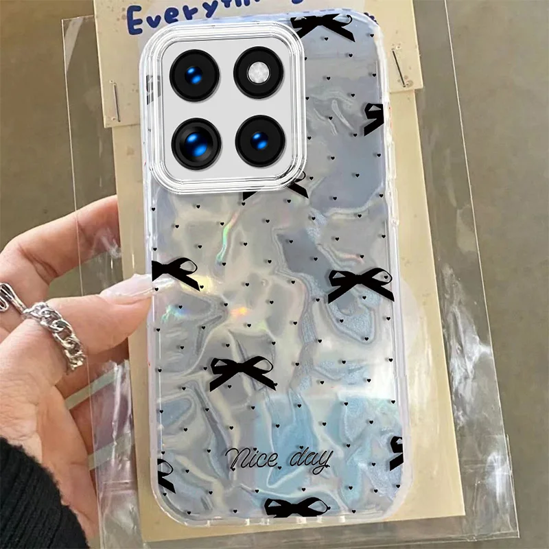 Чехол в стиле ретро с бантом горошек для Honor X8 X8A X6 X6S 4G 5G 70 Lite милый цветочный