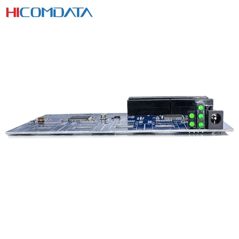 Коммутатор HICOMDATA 1000M сеть Ethernet гигабитный 8 портов 4 Sfp RJ45 коммутатор интернет PCBA