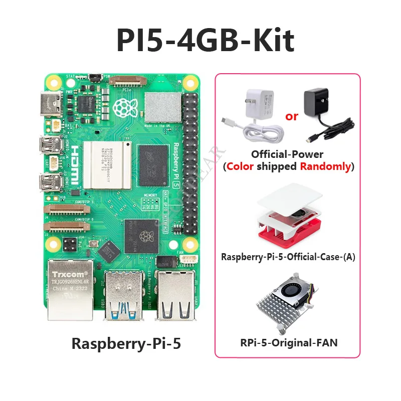 Raspberry Pi 5 2GB/4GB / 8GB RAM опция
