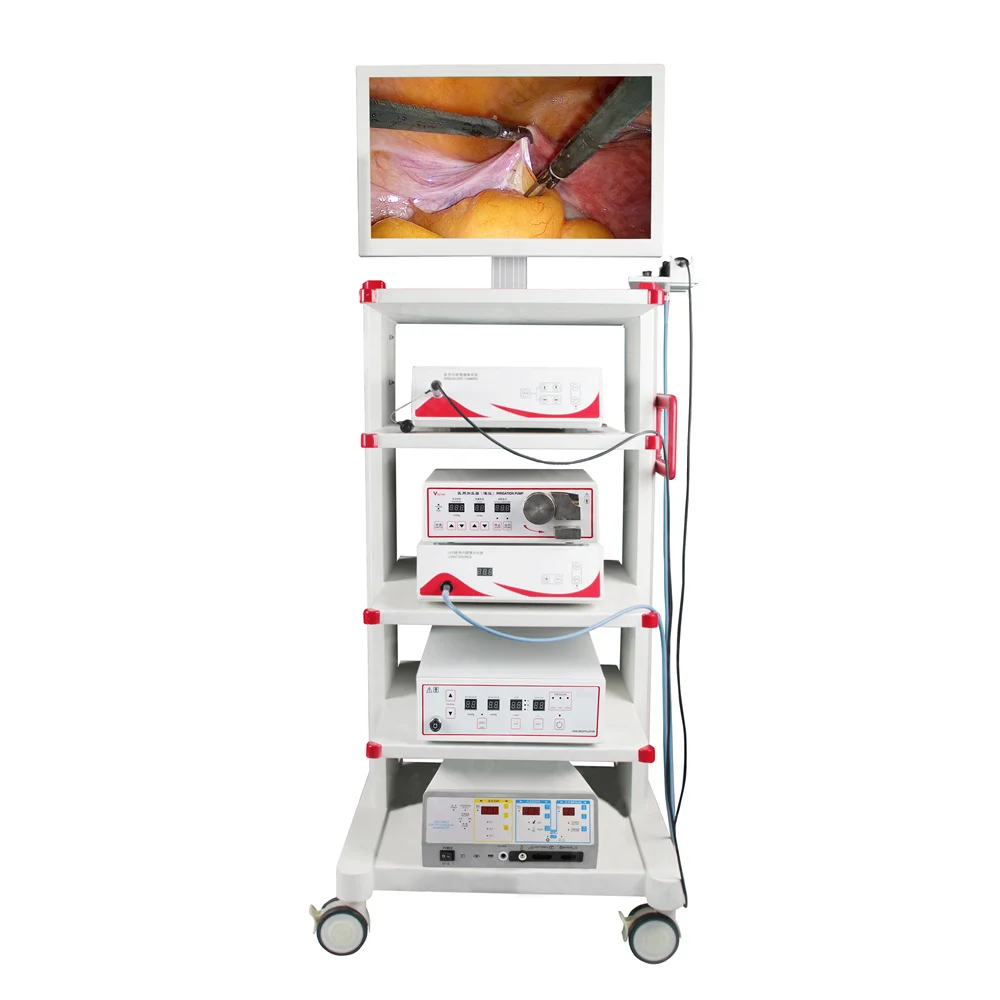 

HLE-8000 Video Surgical Endoscope Laparoscopic Tower
