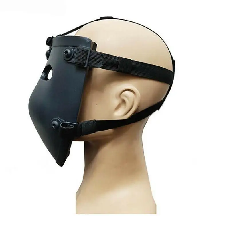 Тактический баллистический IIIA kugelsicher Gesichtsschutz Schild Maske Aramidfaser