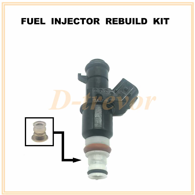 

100pieces Fuel injector repair kits pintle cap 12.3*12.6mm For 05-11 Honda Accord CR-V Element 2.4L 16450-RAA-A01 16450-RBB-A01