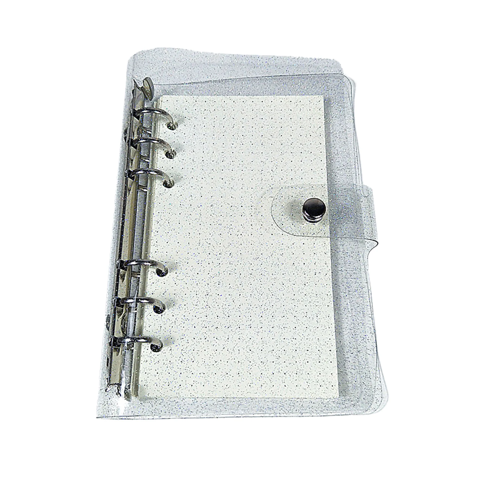

A6 Daily PVC File Folder Home Planner Binder Cover School Supplies Organizers Office Notebook Loose Leaf Portable Transparent