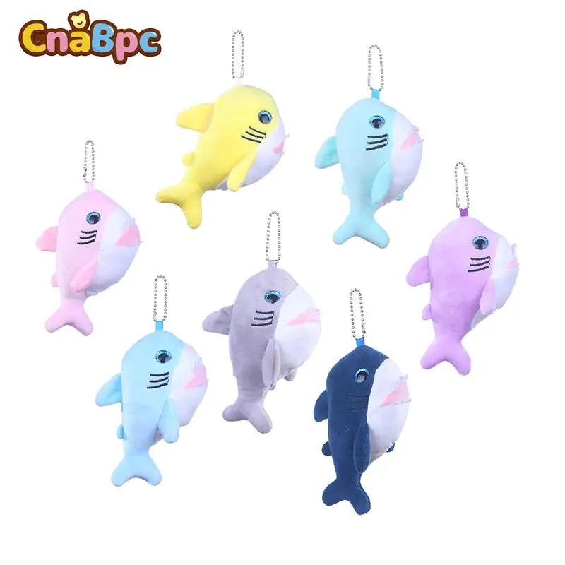 

1Pc Dolphin Plush Frog Cute Coin Purses Zipper Change Purse With Keychain Small Headphone Lipstick Bag Mini Wallet
