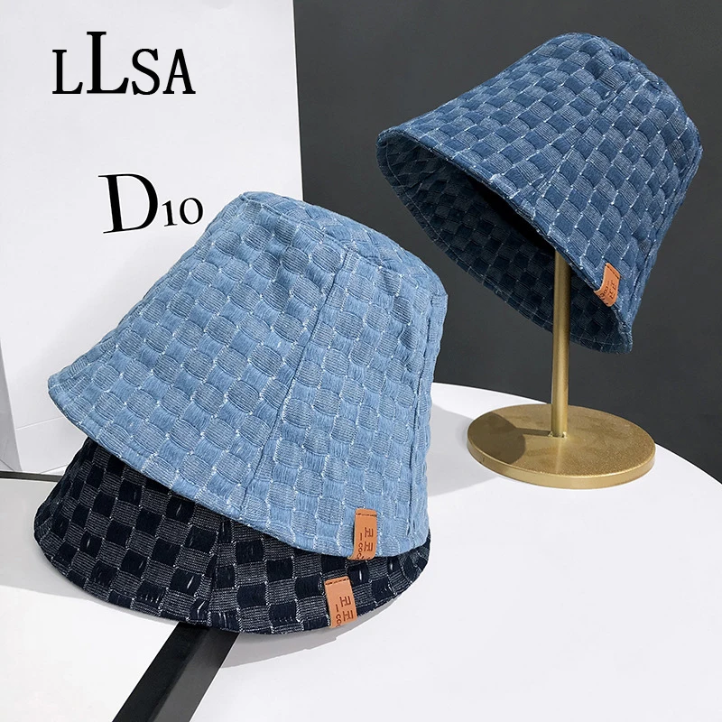 

Japanese style autumn minority cowboy women's fisherman hat brand ladies hat designer luxury ladies retro hat high-end