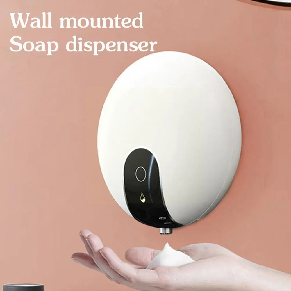 

Automatic Foam Soap Dispenser Wall Mounted Kitchen Washing Bathroom Dispenser Machine Battery Foam Hand Soap Supply M7d5