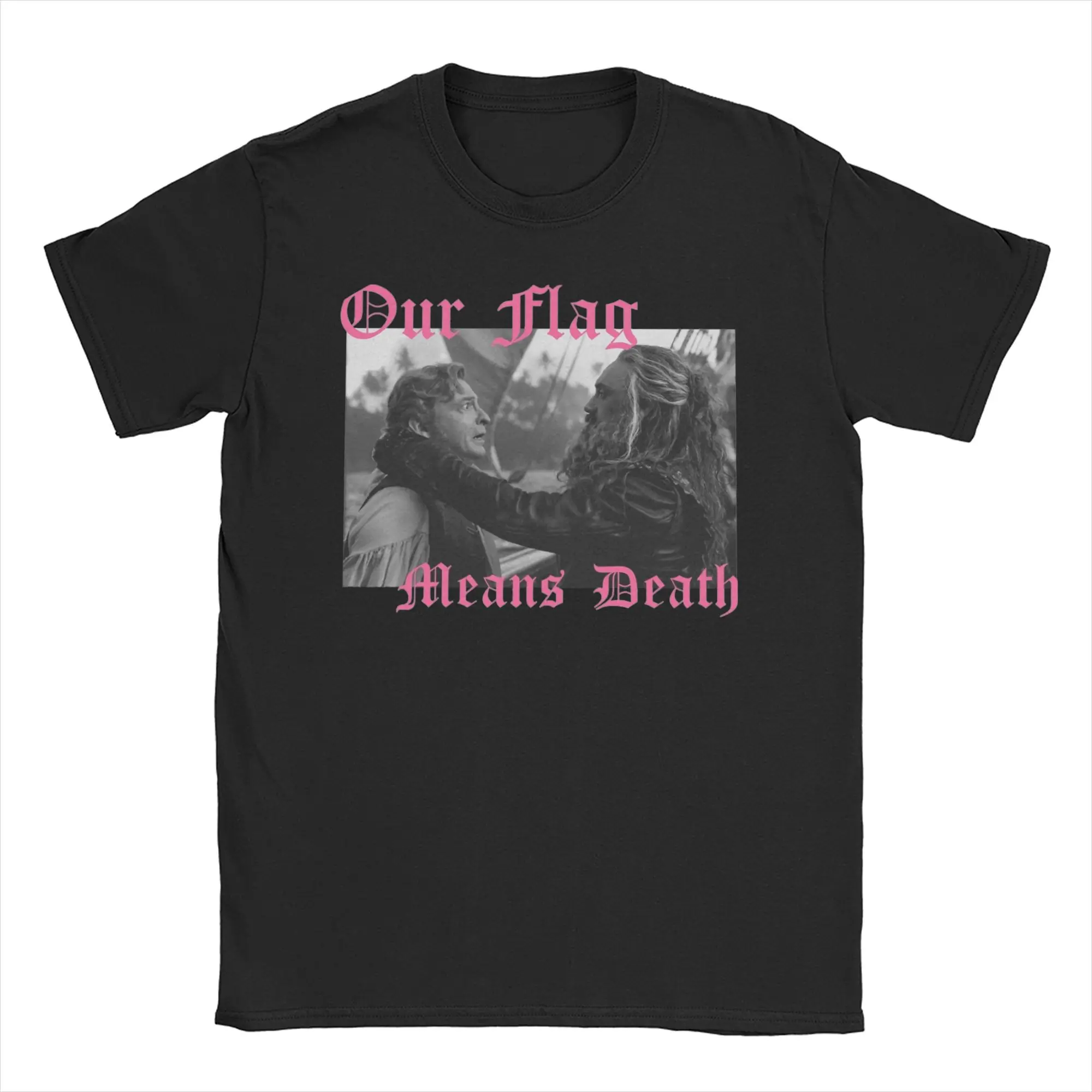 Футболка с графическим принтом наш флаг означает смерти для мужчин и женщин