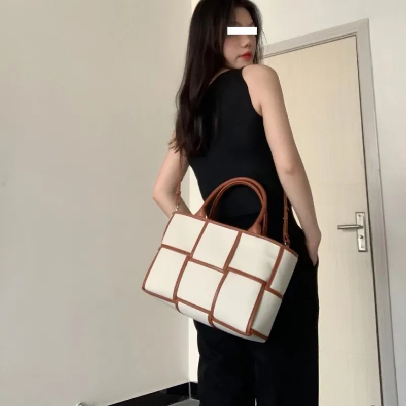 Холщовая сумка-тоут на плечо