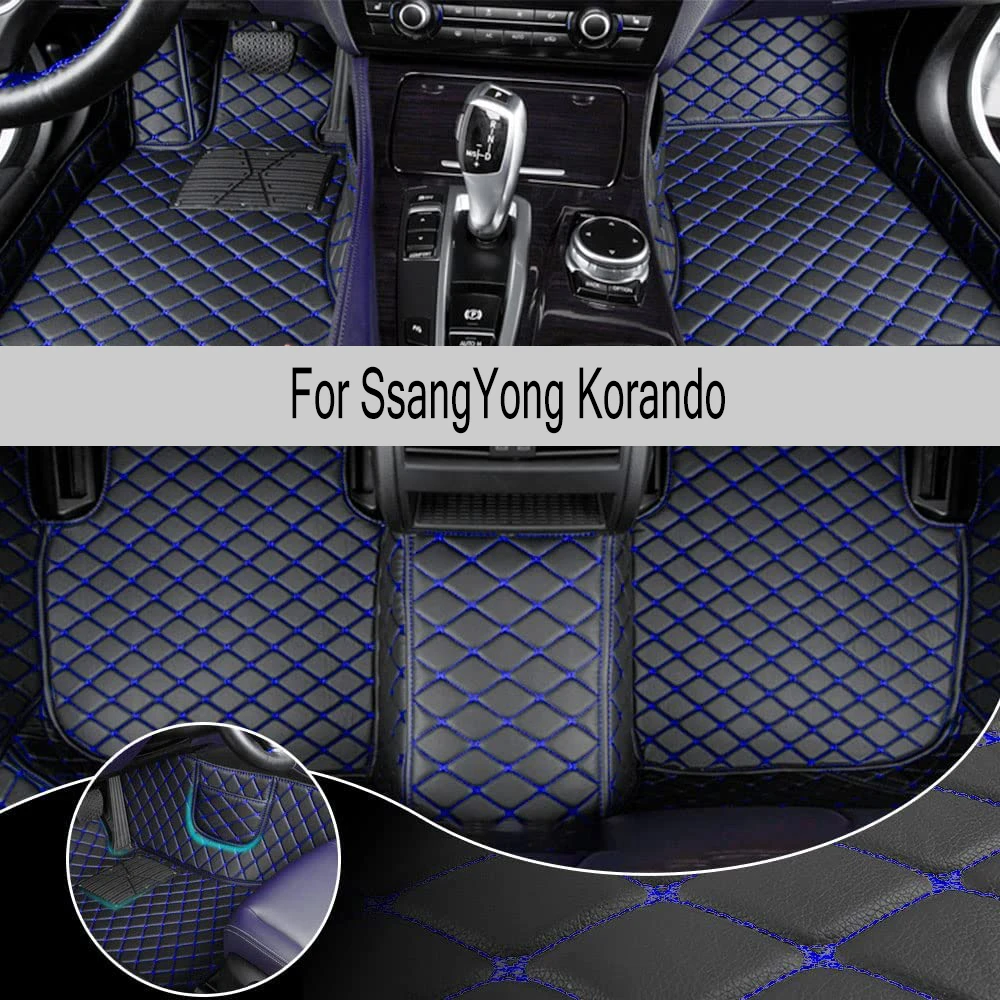 

Автомобильный напольный коврик HUTECRL для SsangYong Korando 2011-2016 года, Модернизированная версия, аксессуары для ног, ковры