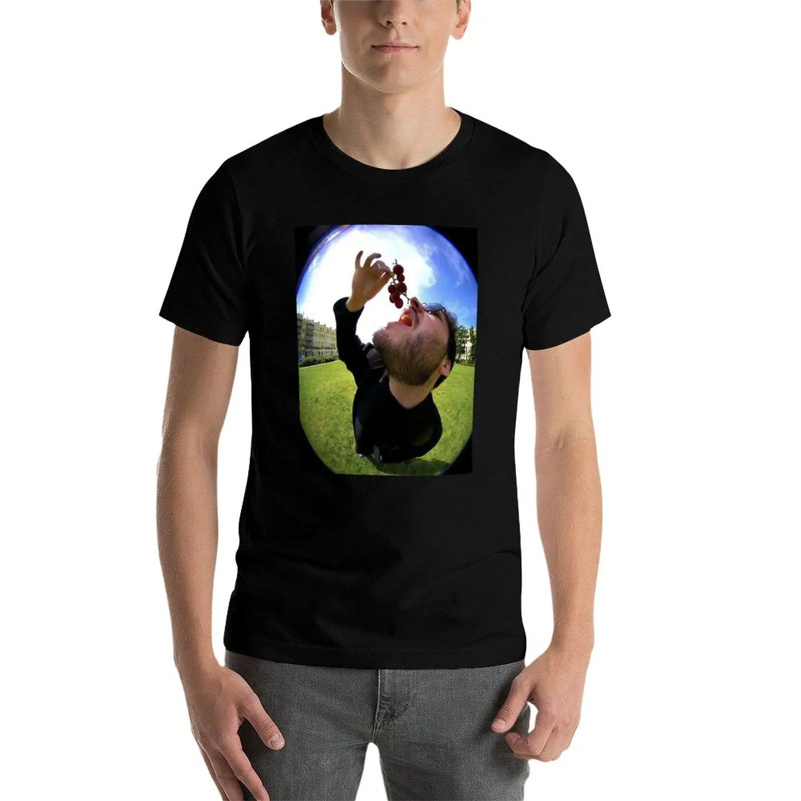 Футболка мужская оверсайз с рисунком в стиле хип-хоп